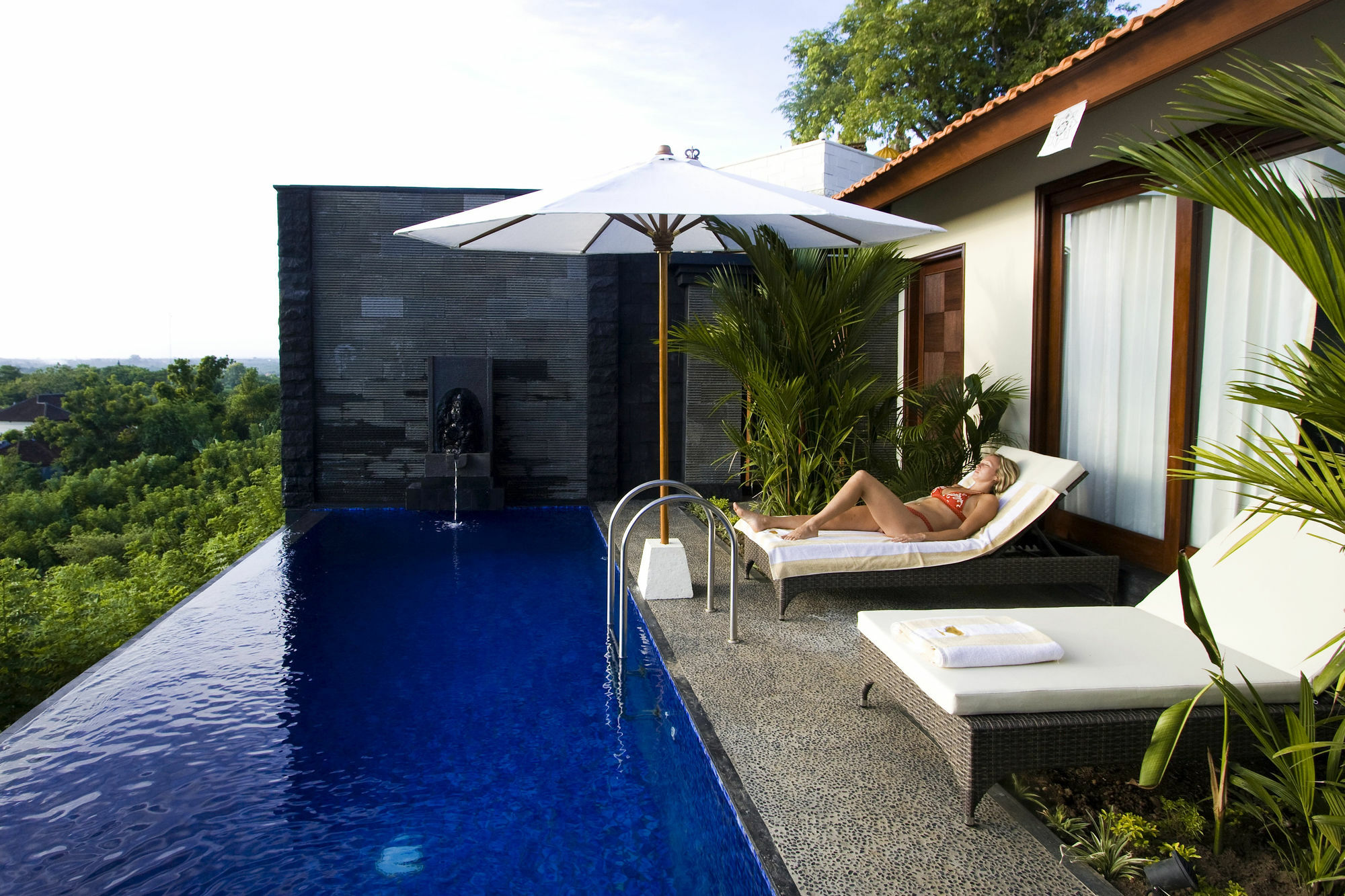Jimbaran Cliffs Private Pool Hotel & Spa Kültér fotó
